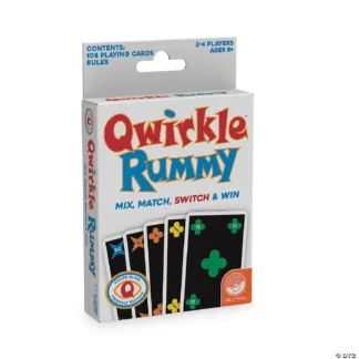 Qwirkle Rummy Colour Blind Edition by Mindware
