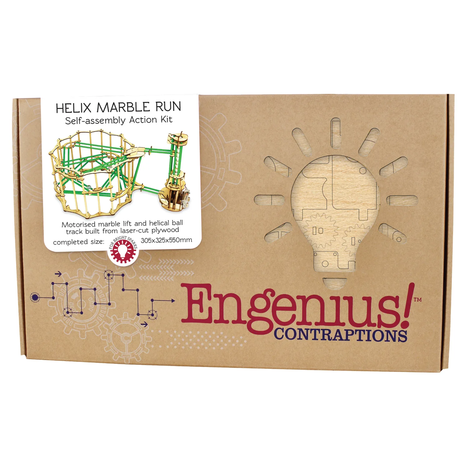 Helix Marble Run by Engenius Contraptions