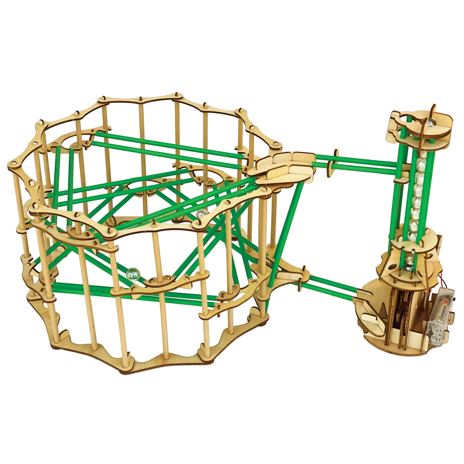 Helix Marble Run by Engenius Contraptions