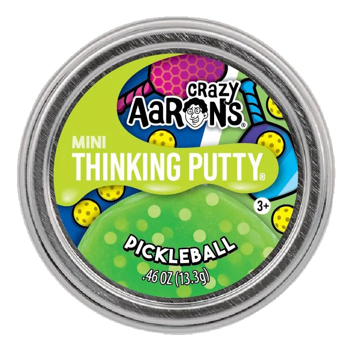 Pickleball Mini Thinking Putty by Crazy Aarons