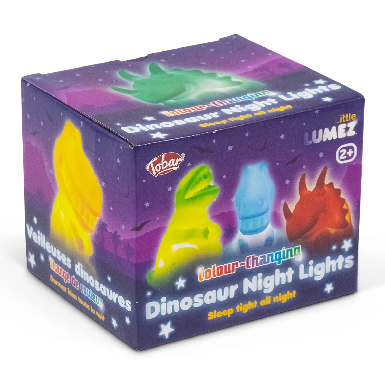 Lumez Colour Changing Dinosaur Lights by Tobar