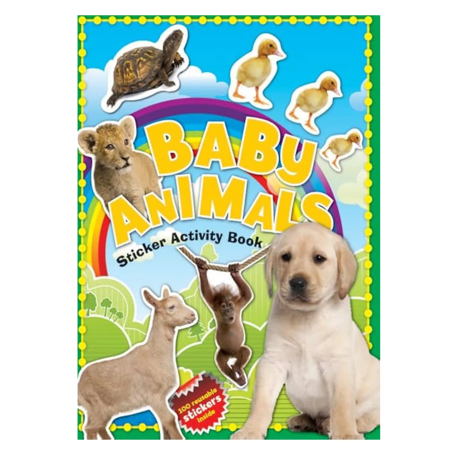 My Book of 100 Stickers Baby Animals by North Parade
