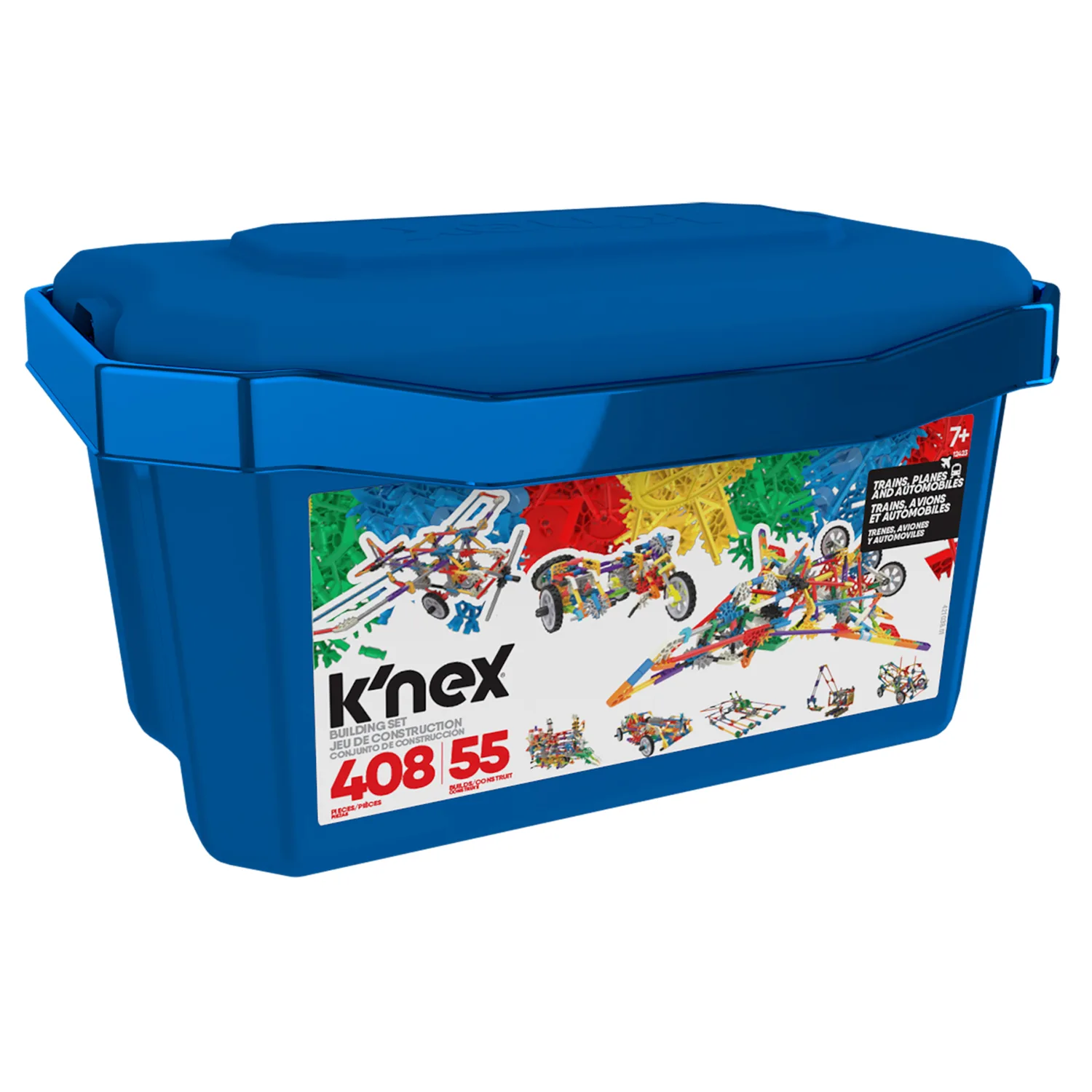 K'nex Planes Trains and Automobiles 55 Model Set
