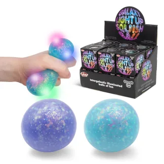 Scrunchems Galaxy Light Up Squish Ball by Tobar