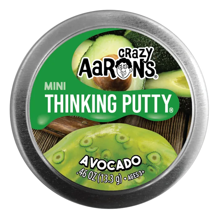 Avocado Mini Thinking Putty by Crazy Aarons