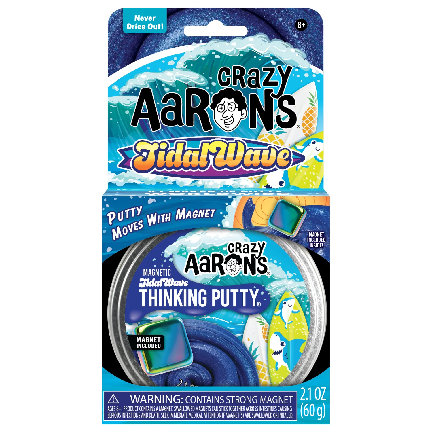 Magnetic Storms Tidal Wave Thinking Putty by Crazy Aarons